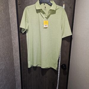 NWT Duck Head Men’s Polo Shirt in Light Sage Green